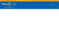 Desktop Screenshot of eugenerotary.org